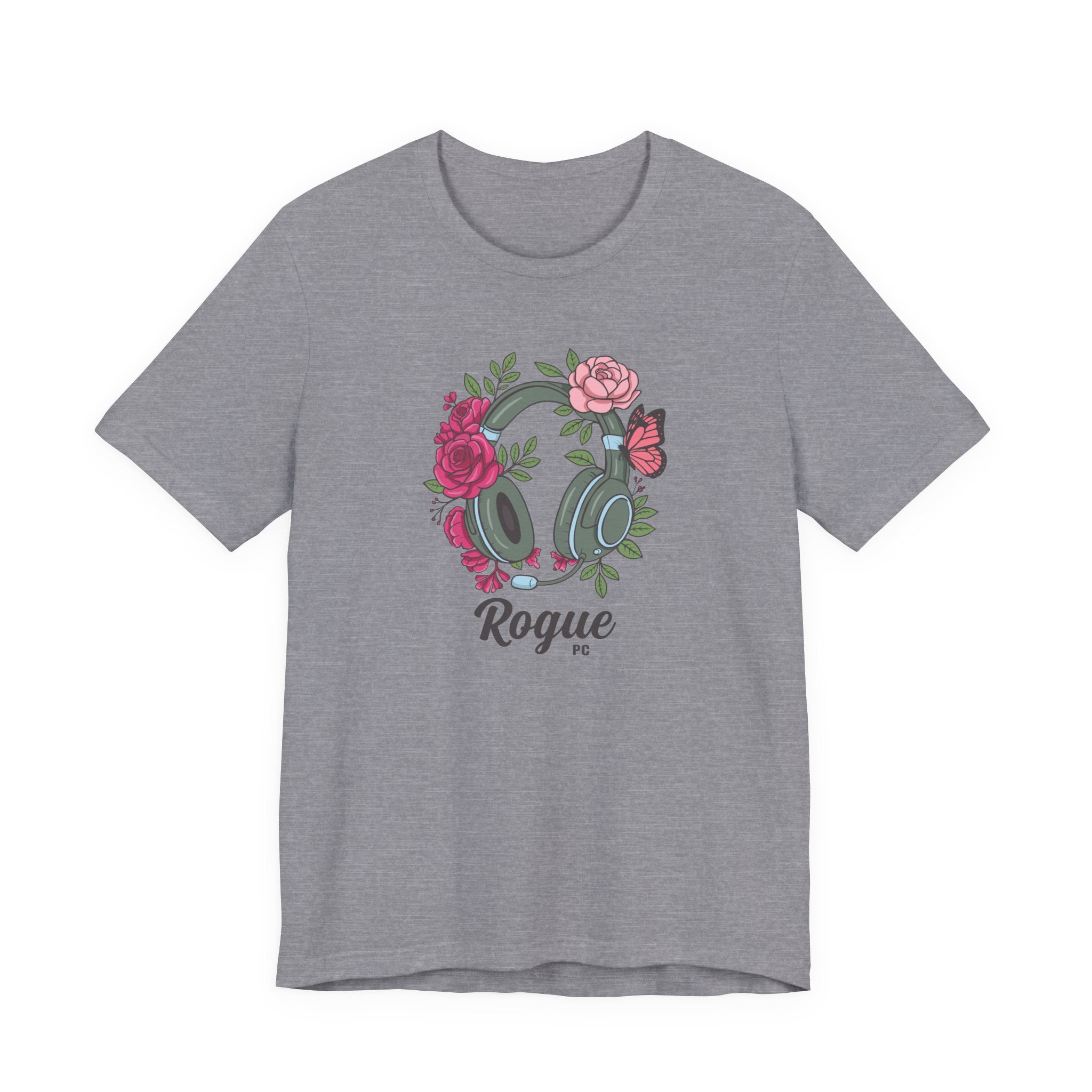 Floral Headset Tee