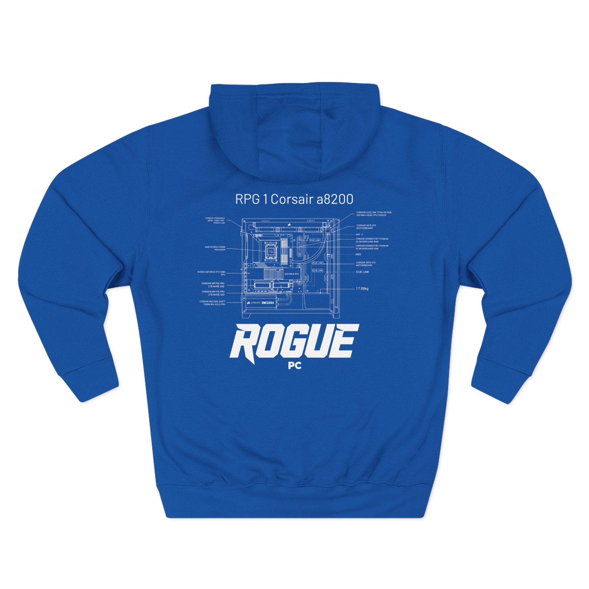 RPG 1 Corsair a8200 Blueprint Hoodie