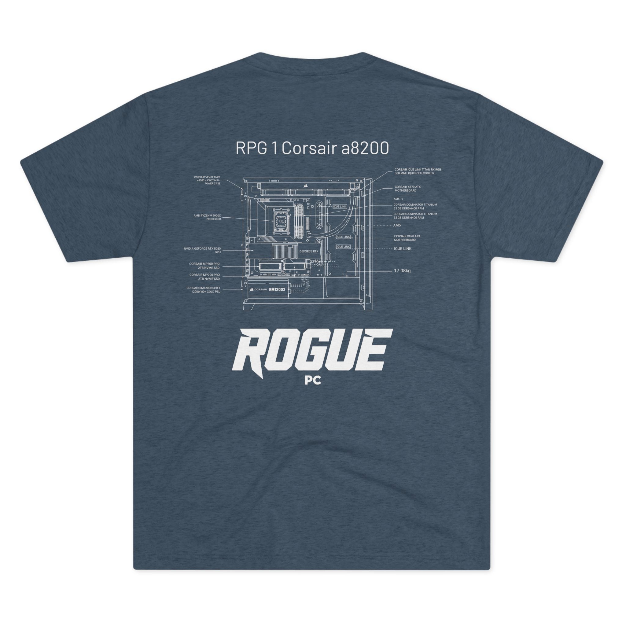 RPG 1 Corsair a8200 Blueprint Tee