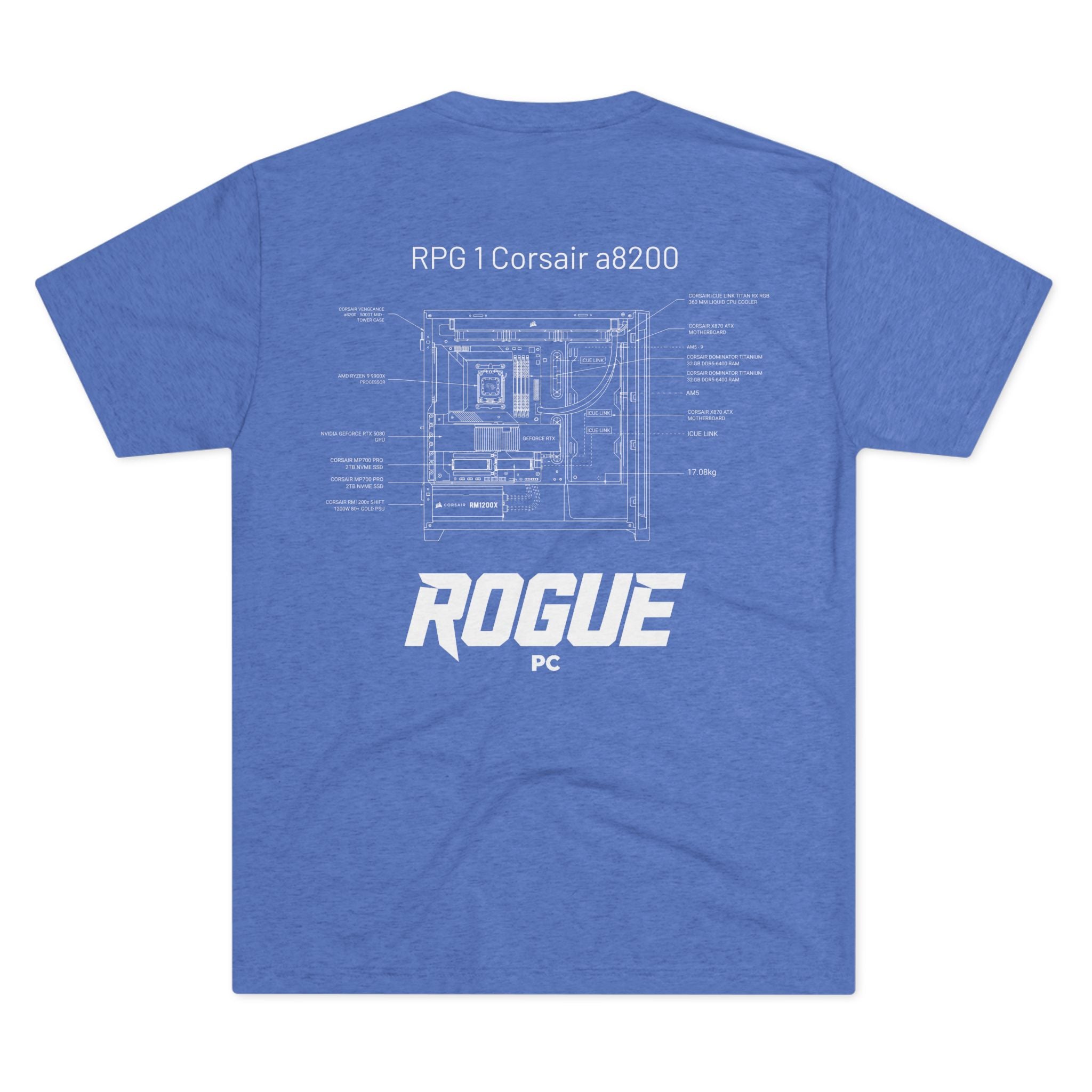 RPG 1 Corsair a8200 Blueprint Tee