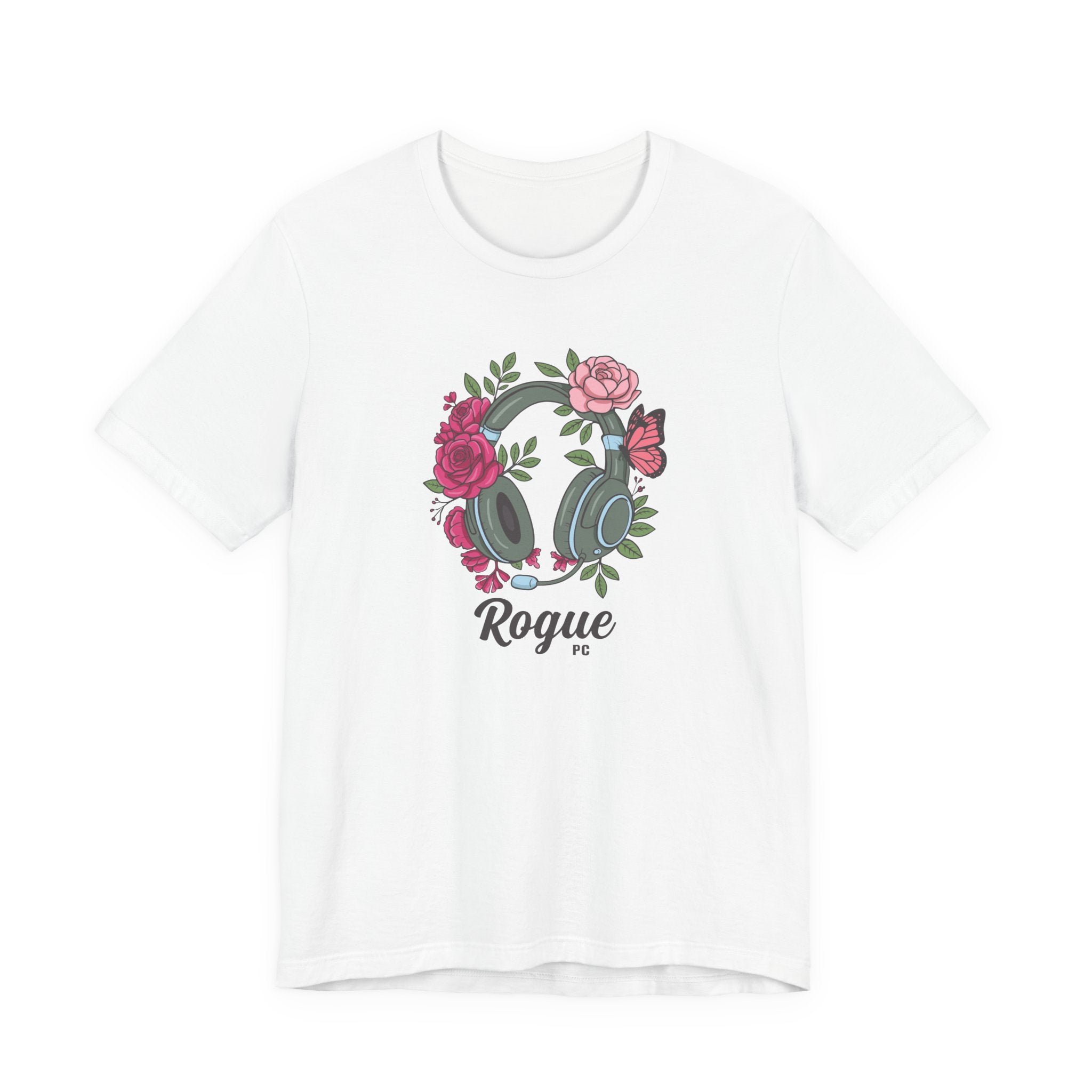 Floral Headset Tee