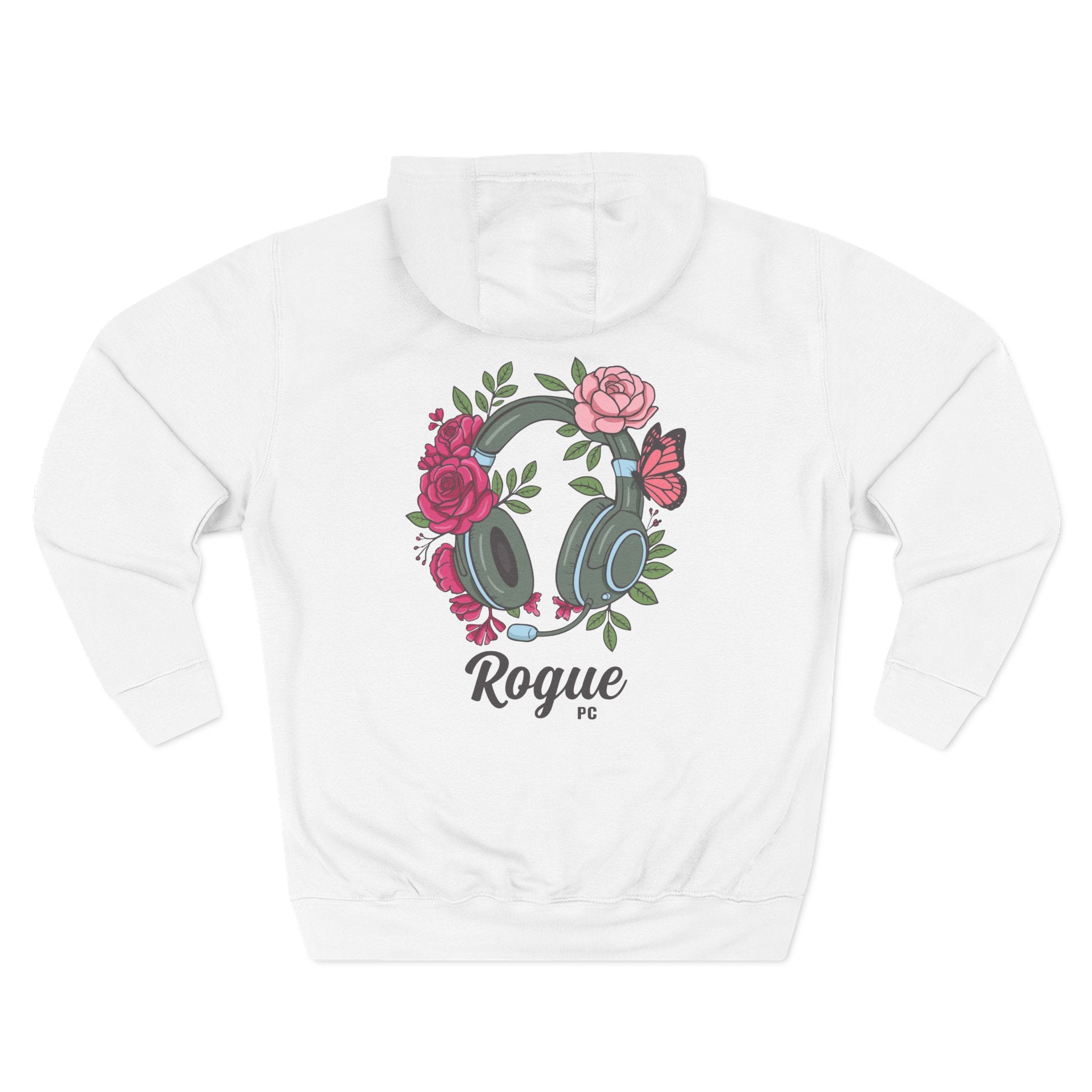 Floral Headset Hoodie