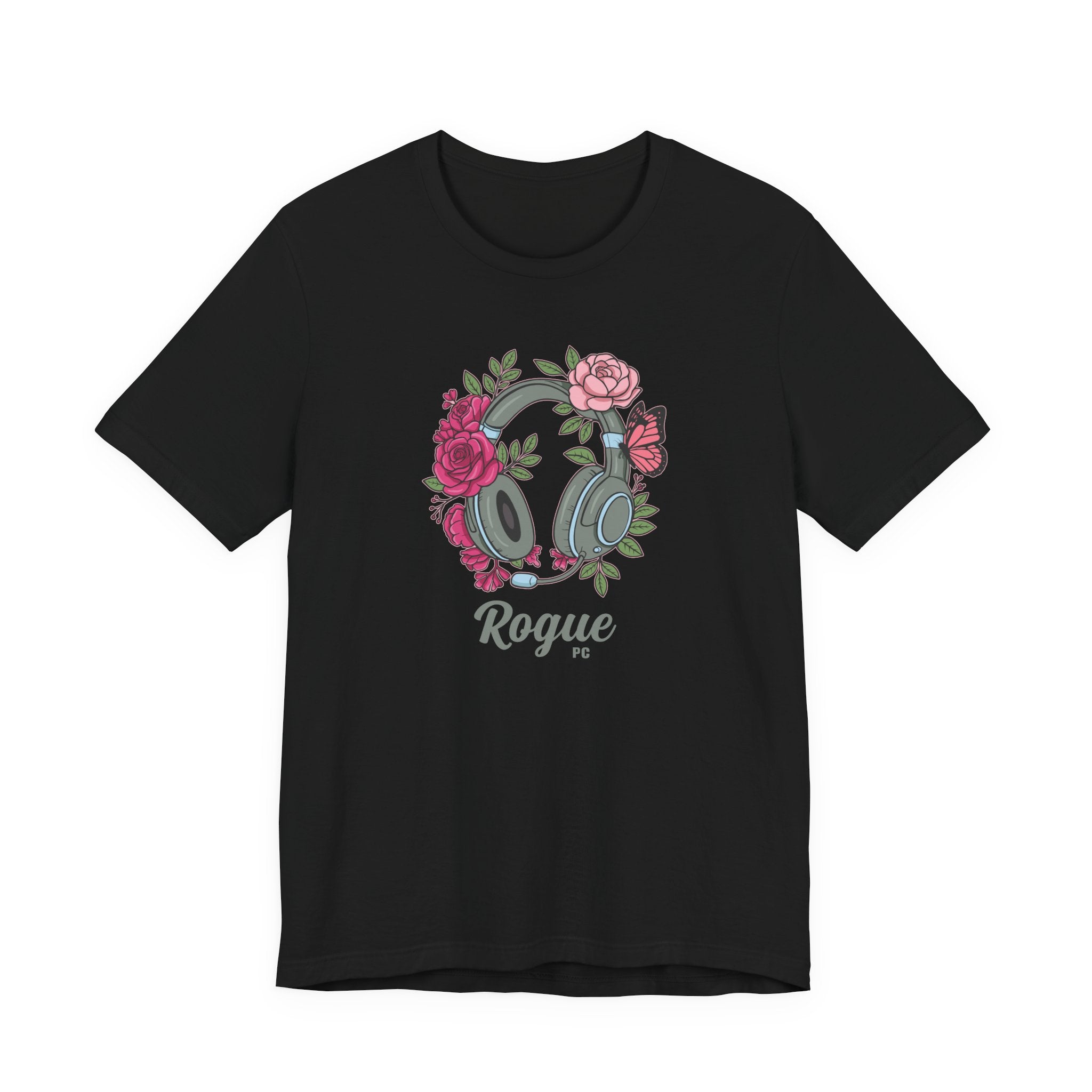 Floral Headset Tee