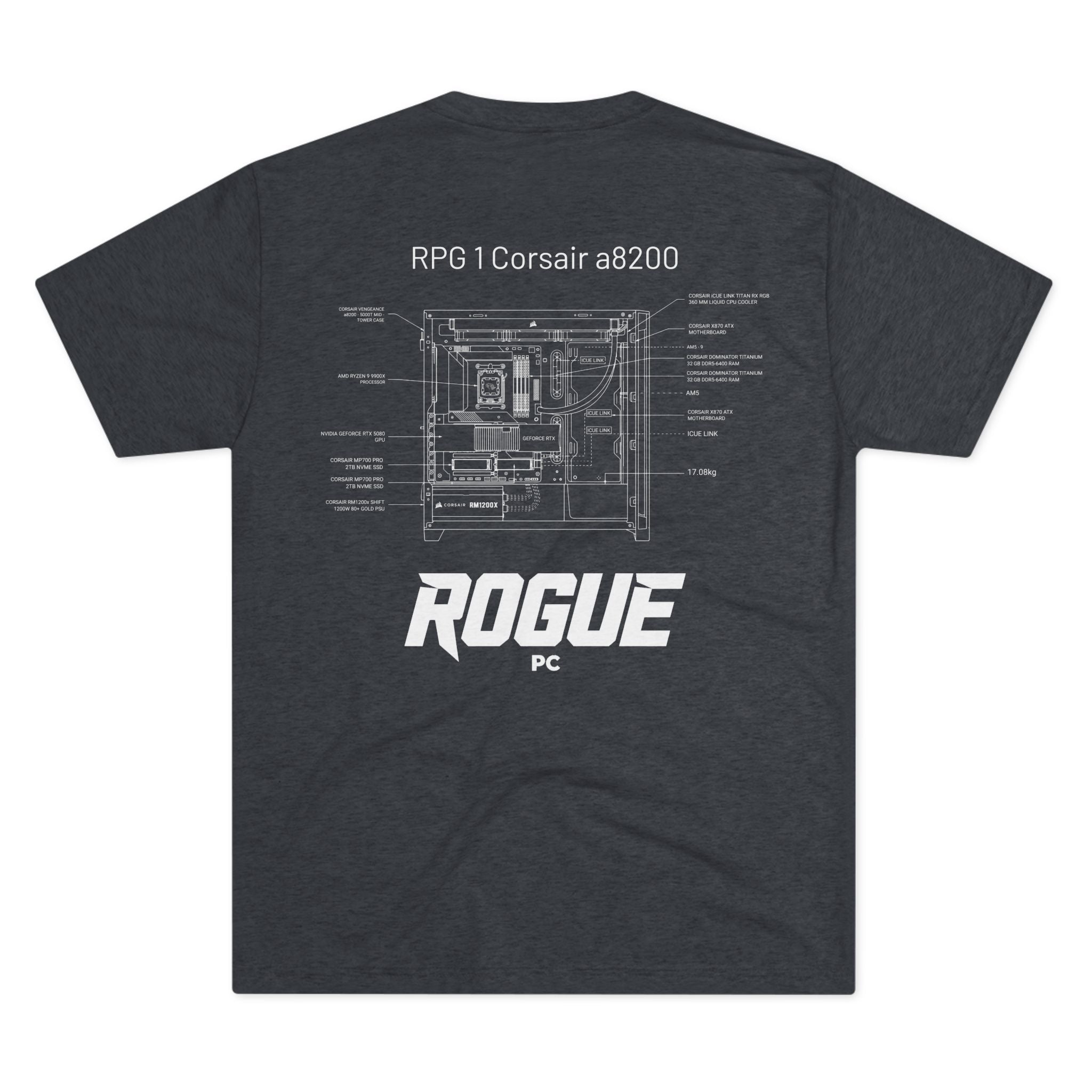 RPG 1 Corsair a8200 Blueprint Tee