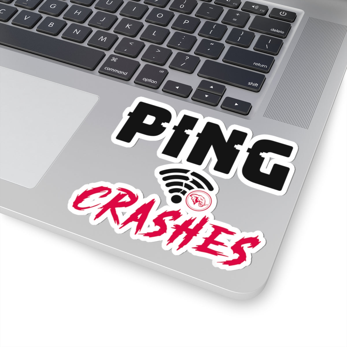 Ping Crashes Sticker