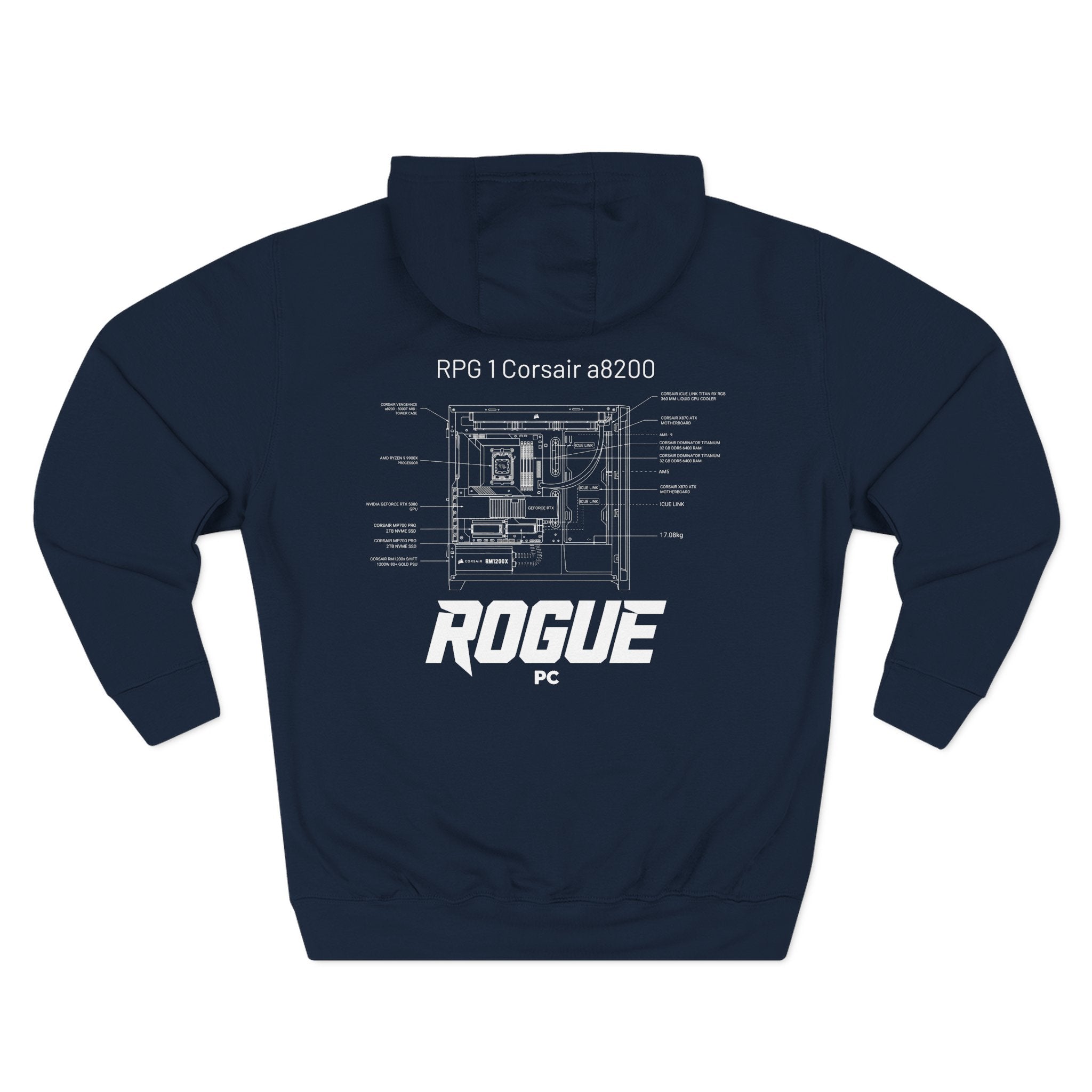 RPG 1 Corsair a8200 Blueprint Hoodie