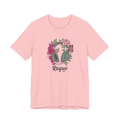 Floral Headset Tee