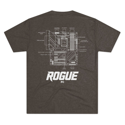 Rogue PC Motherboard Blueprint Tee