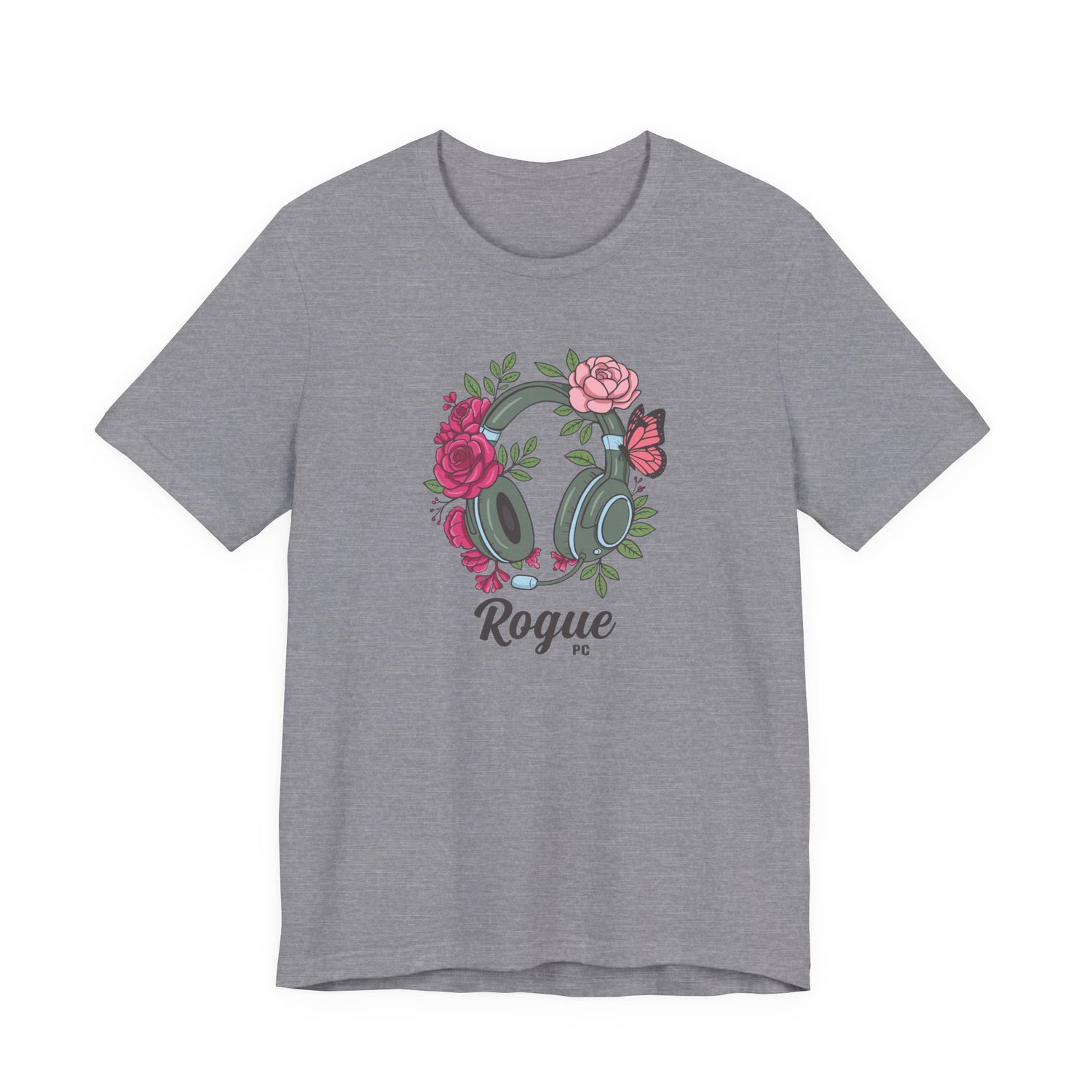 Floral Headset Tee