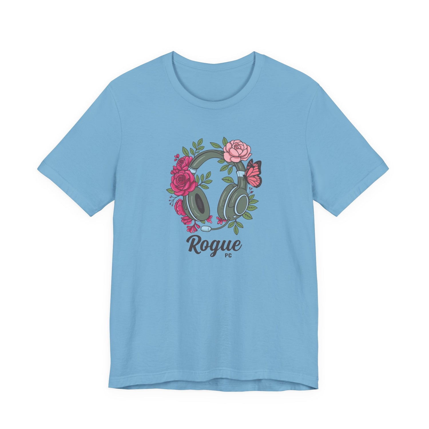 Floral Headset Tee