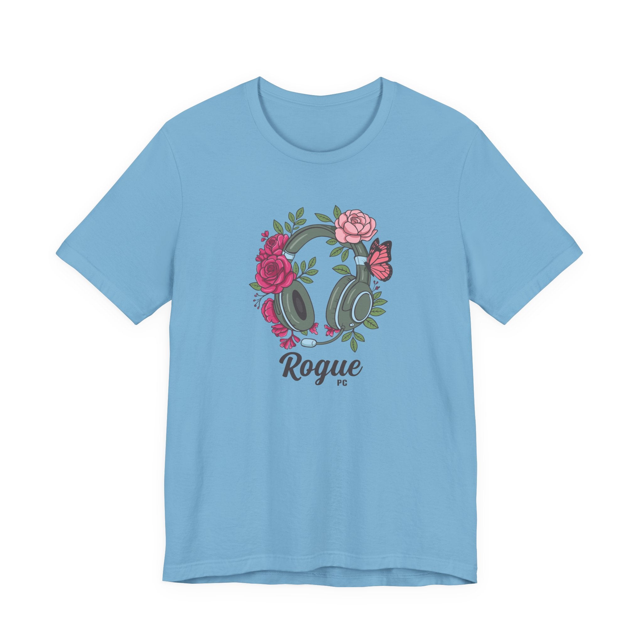 Floral Headset Tee