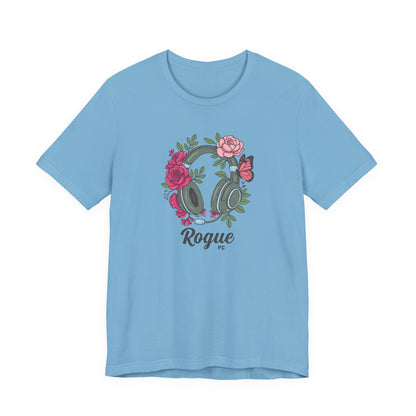 Floral Headset Tee