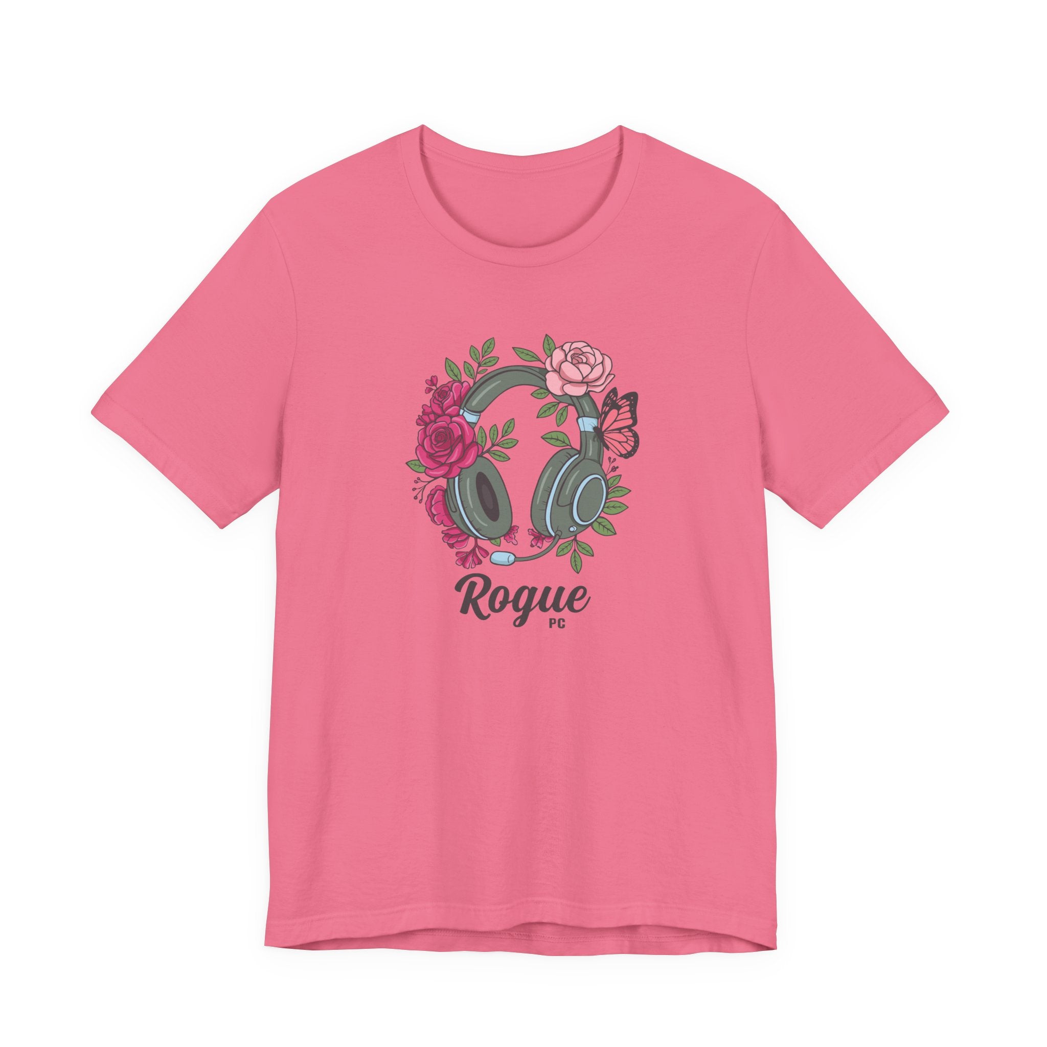 Floral Headset Tee