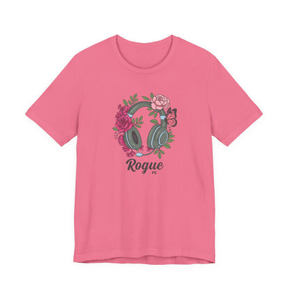 Floral Headset Tee