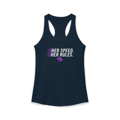 Her Speed Her Rules Tank