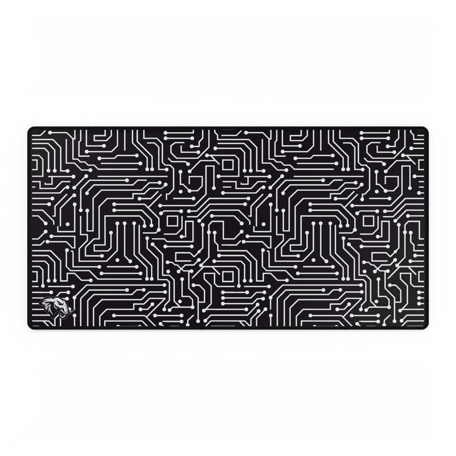 Circuit Board Desk Mat - White