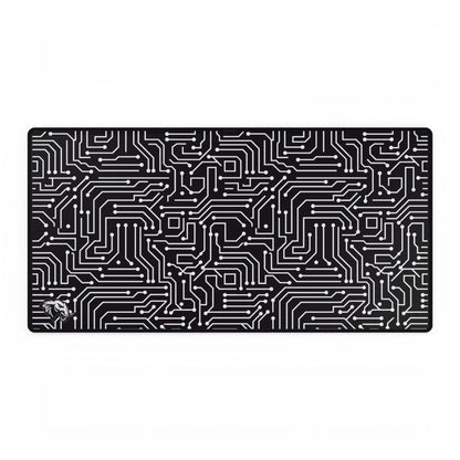 Circuit Board Desk Mat - White