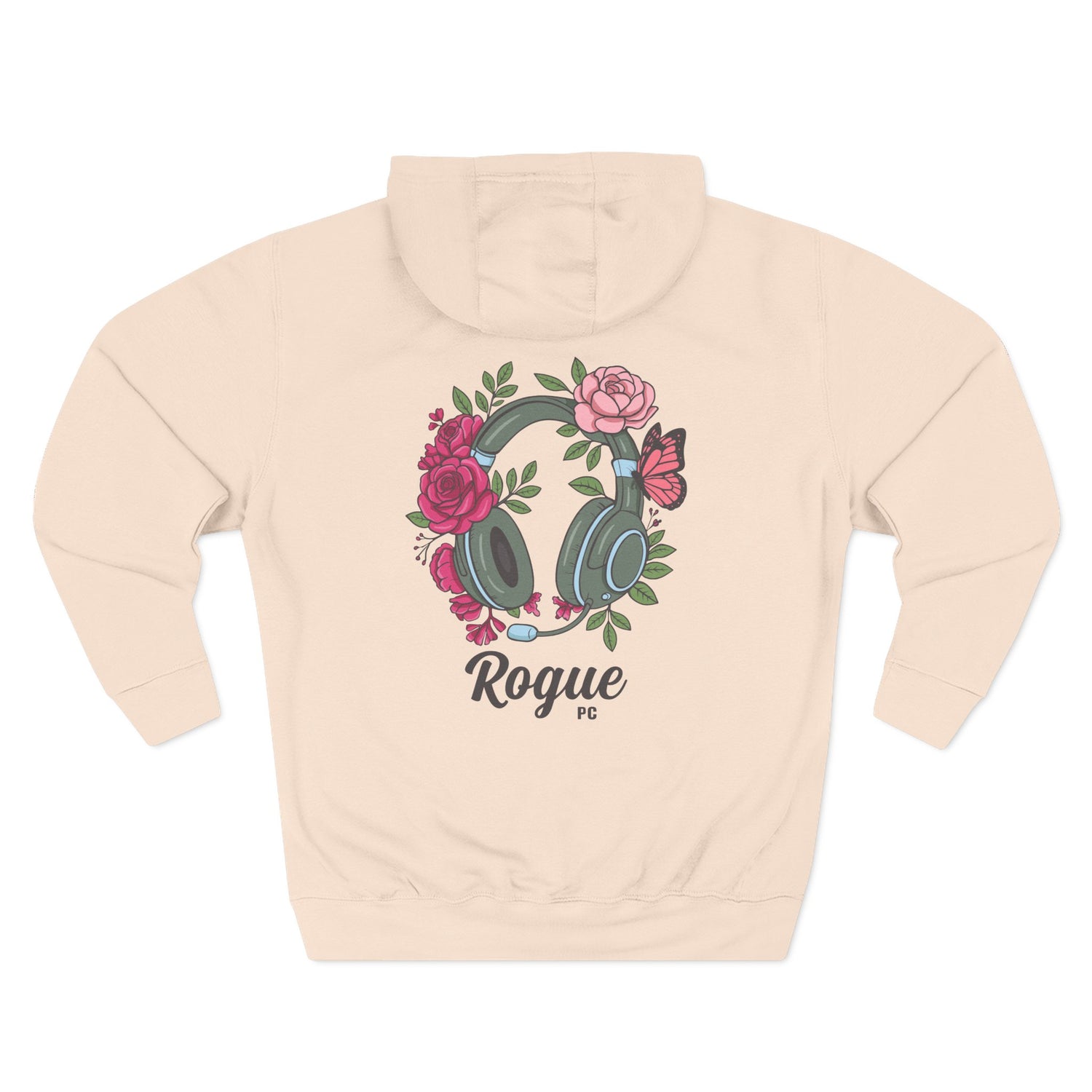 Floral Headset Hoodie