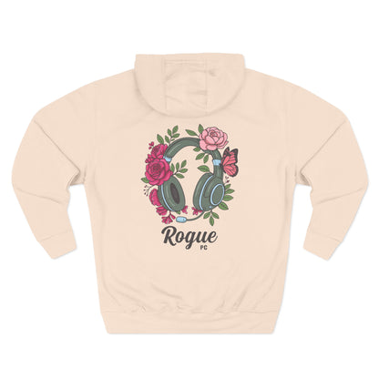 Floral Headset Hoodie