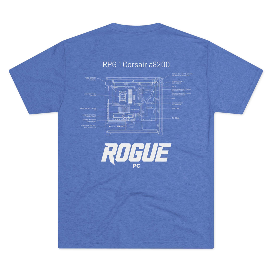 RPG 1 Corsair a8200 Blueprint Tee