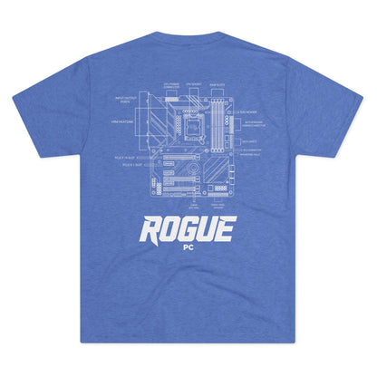 Rogue PC Motherboard Blueprint Tee