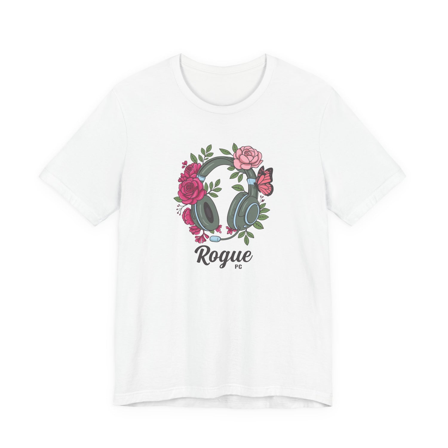 Floral Headset Tee