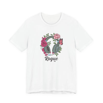 Floral Headset Tee