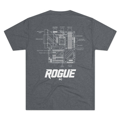 Rogue PC Motherboard Blueprint Tee