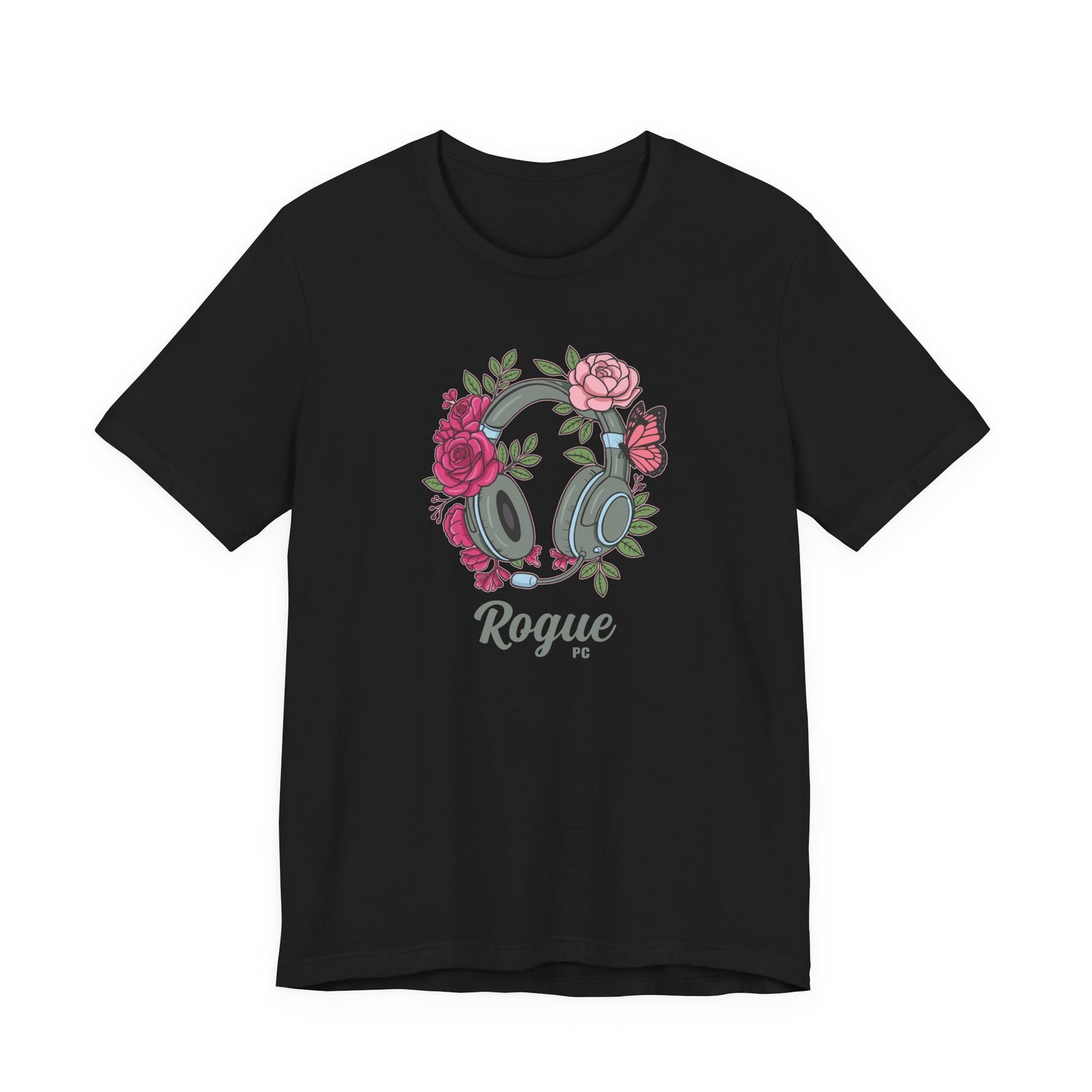 Floral Headset Tee