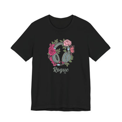 Floral Headset Tee