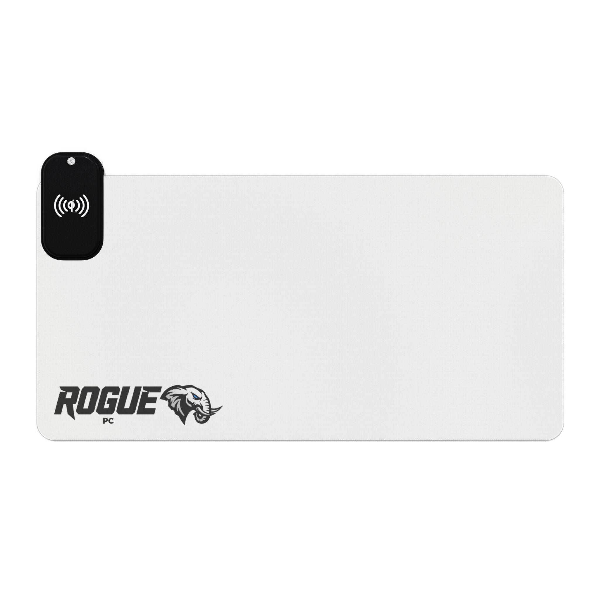 LED Wireless Charging White Rogue Mat-Rogue PC Co.
