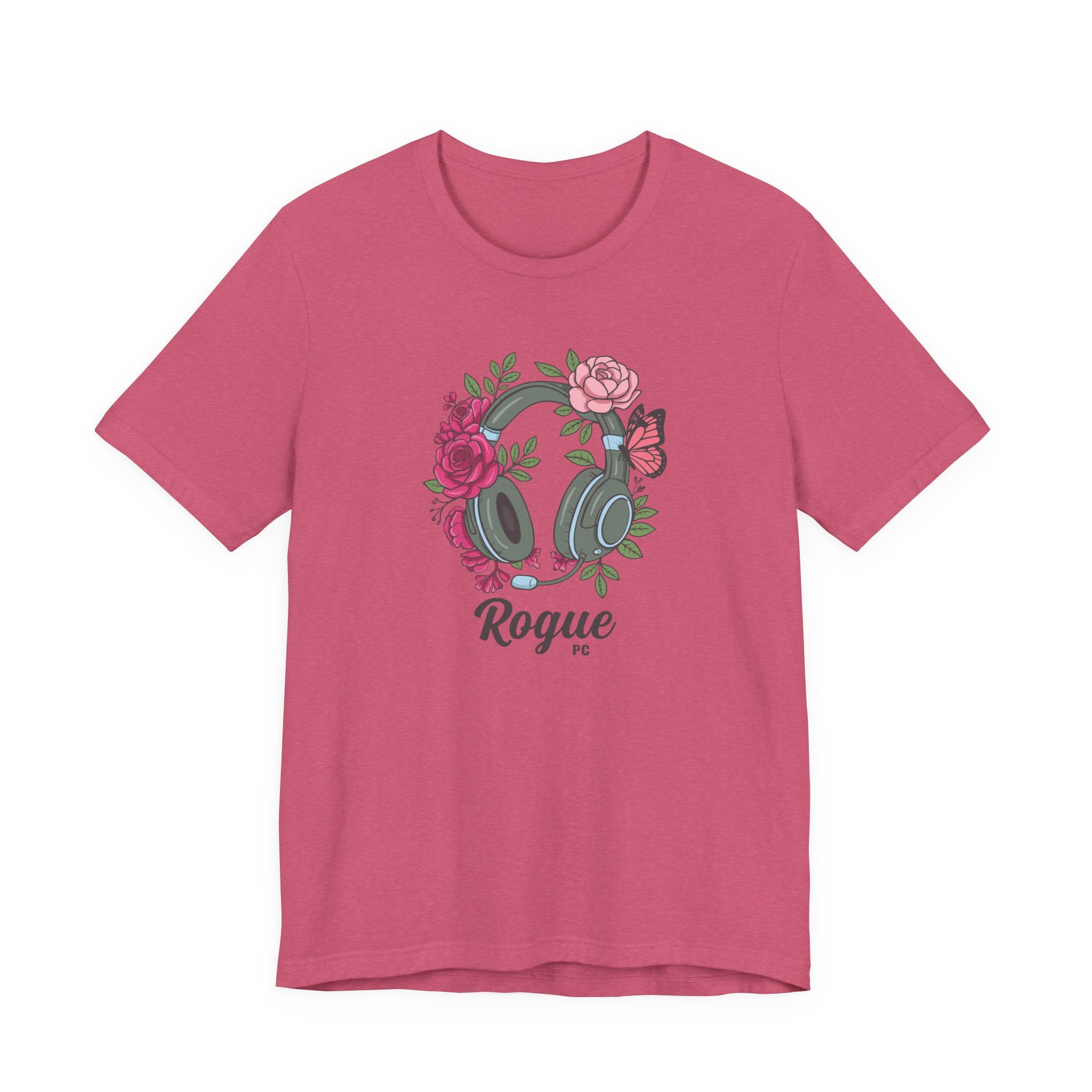 Floral Headset Tee
