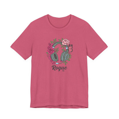 Floral Headset Tee