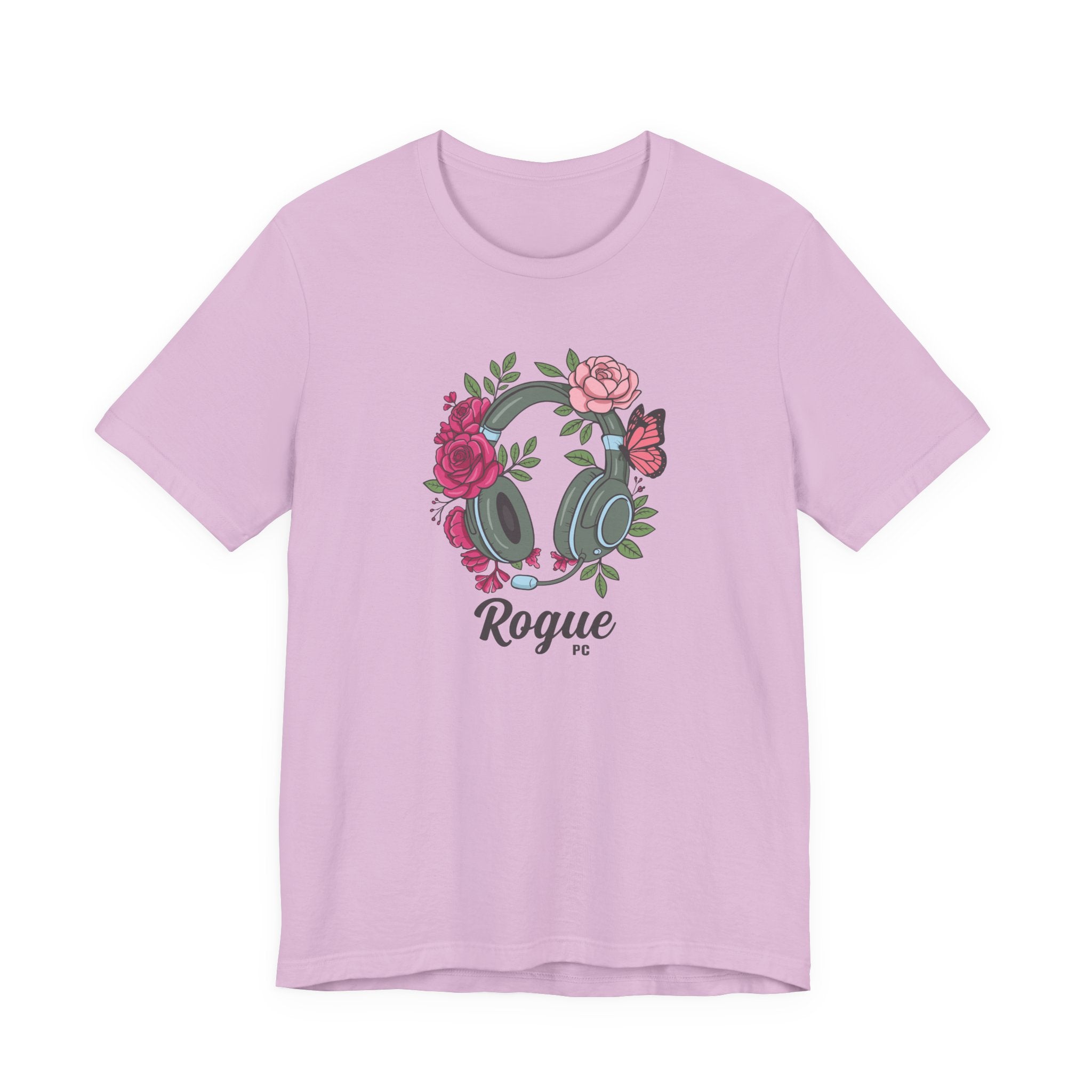 Floral Headset Tee