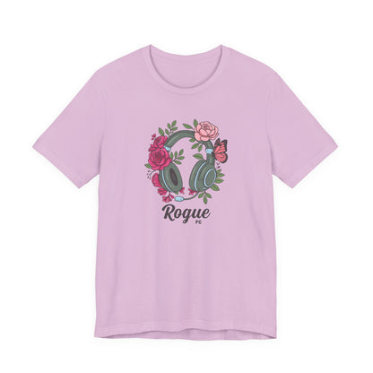 Floral Headset Tee