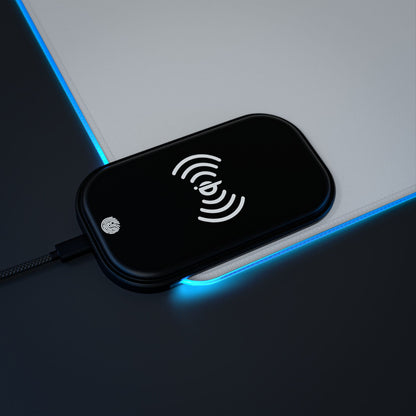 LED Wireless Charging White Rogue Mat-Rogue PC Co.