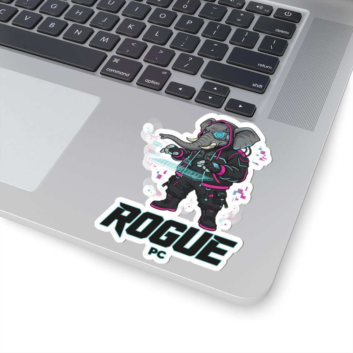 Rogue Cyberpunk Elephant Sticker