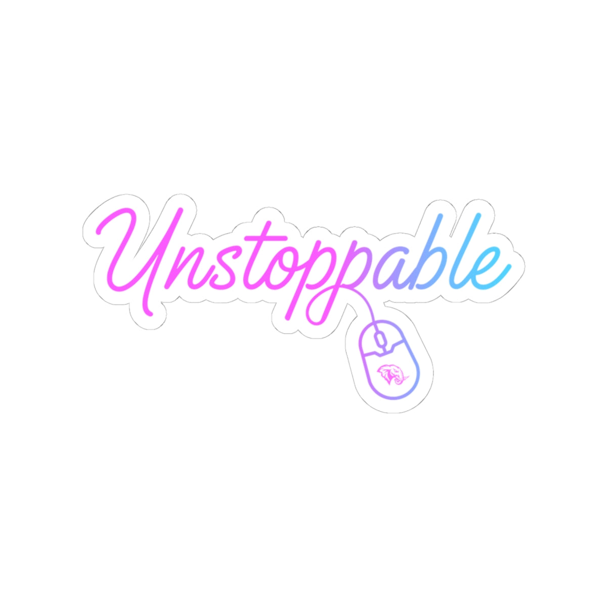 Rogue Unstoppable Woman Sticker