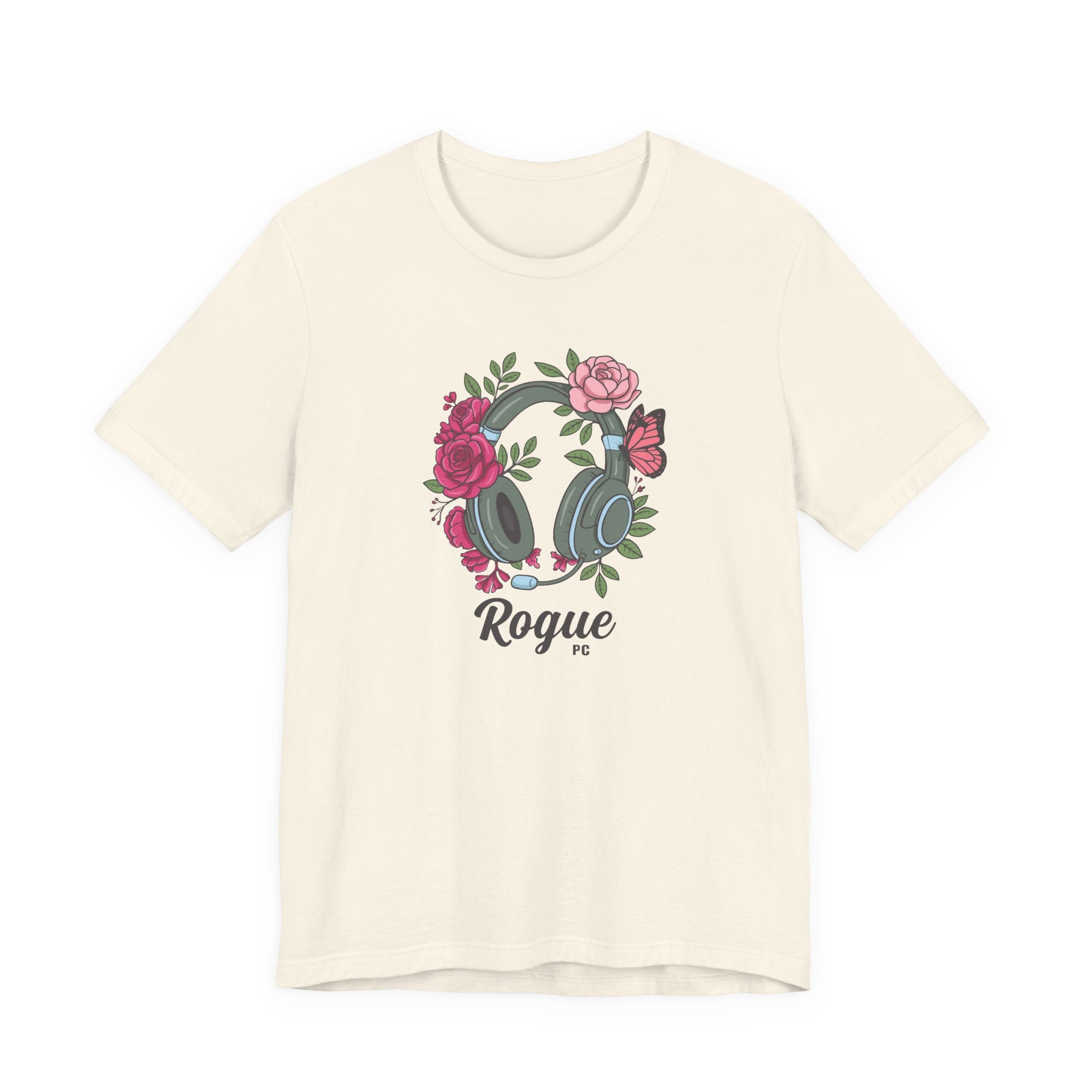 Floral Headset Tee