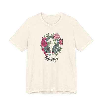 Floral Headset Tee