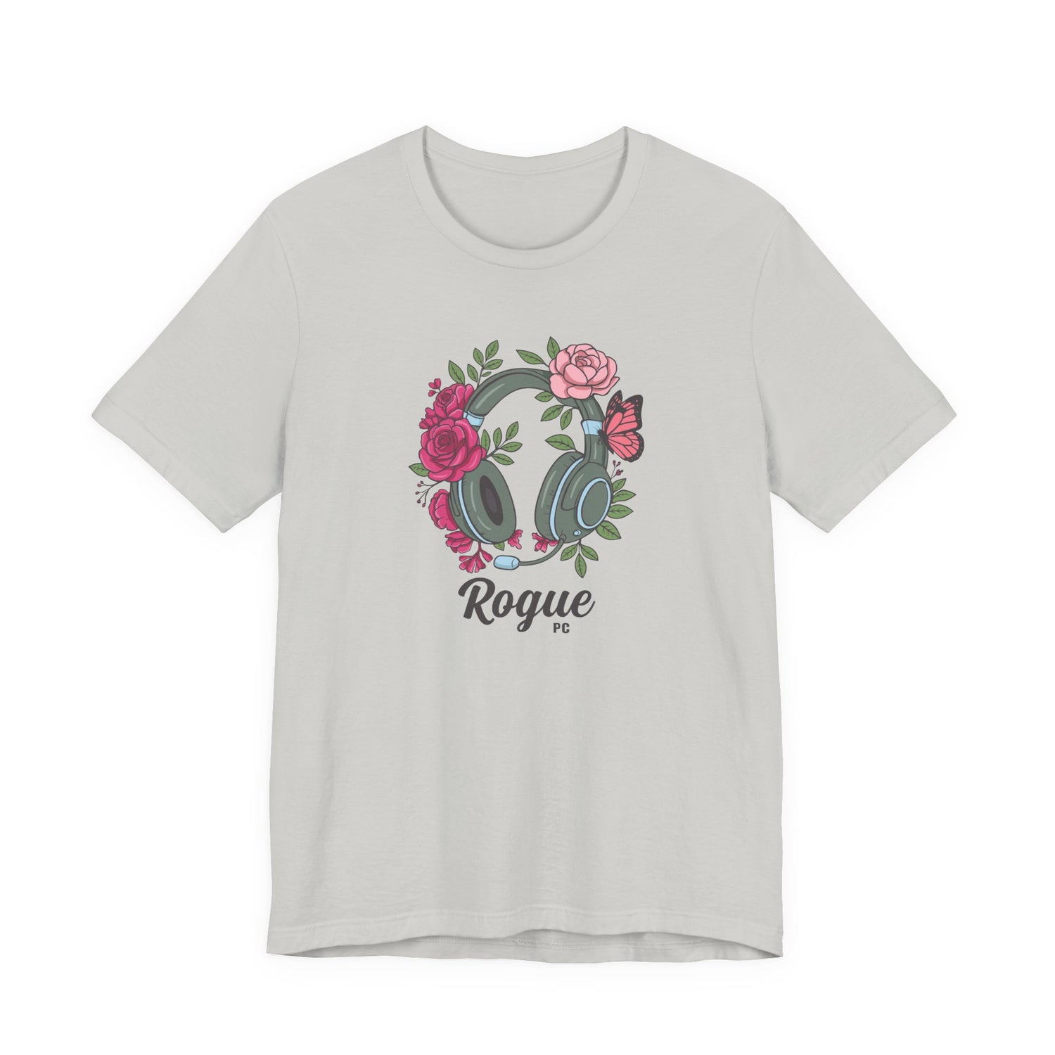 Floral Headset Tee