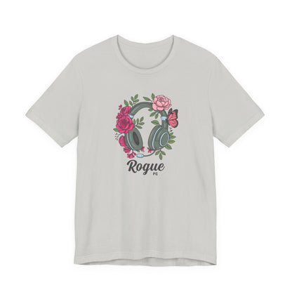 Floral Headset Tee