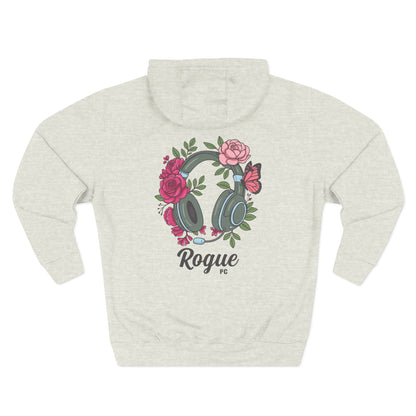 Floral Headset Hoodie