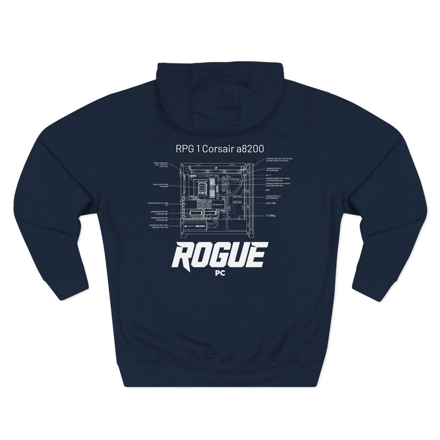 RPG 1 Corsair a8200 Blueprint Hoodie