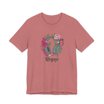 Floral Headset Tee