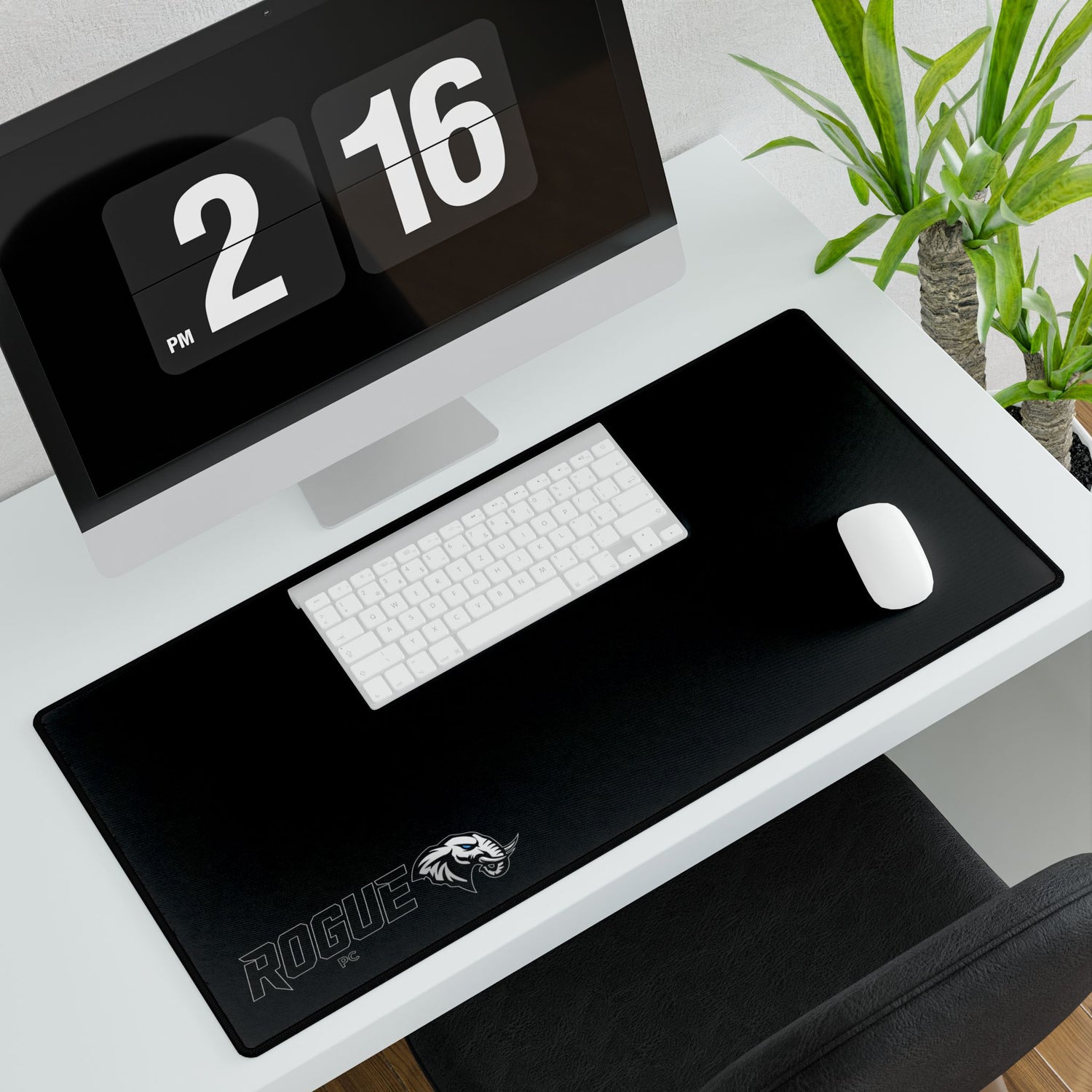 Original Black Rogue Mat | Classic Gaming Desk Pad – Rogue PC Co.