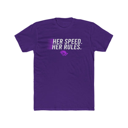 Her Speed. Her Rules Tee