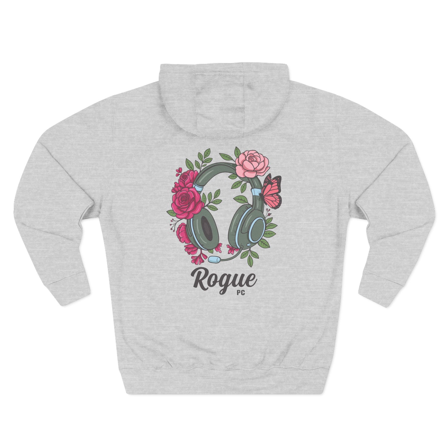 Floral Headset Hoodie